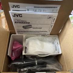 N2063】 JVC Everio GZ-HM33 レッド 箱付き