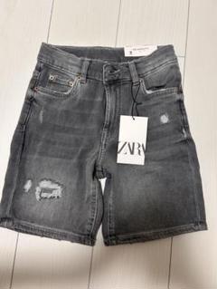 ザラキッズ ハーフパンツ デニム グレー 140