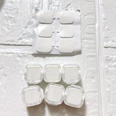 ⭐︎ケーブルホルダー マグネット開閉 磁気ケーブルホルダー 6個 白
