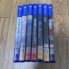 PS4ゲームソフト7本セット