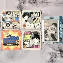 爆豪勝己 緑谷出久 ヒロアカ アートコースター RIVALSの通販 by