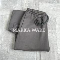 MARKA WARE マーカウェア ジムパンツ スウェットパンツ グレー 2