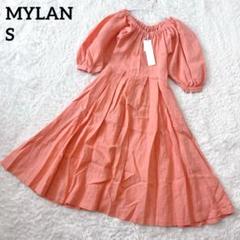 MYLAN マイラン エンブロイダリー2WAY ベアマキシドレス　美品 ベージュのバイカラーエンブロイダリードレス | Dorry doll | M