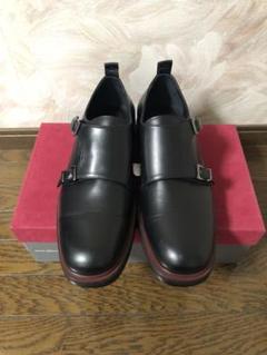 新品未使用 アティモネリ ATTIMONELLI'S ダブルモンク イタリア製