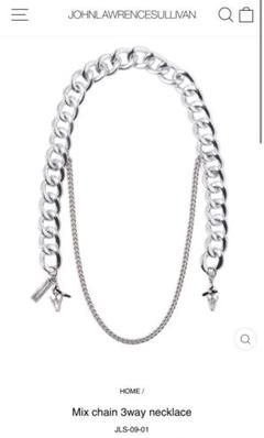Mix chain necklace