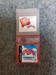 ゲームボーイソフト！任天堂　星のカービィ+コロコロカービィ　2本セット！