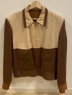 vintage 50s レーヨンギャバジンジャケット　リバーシブル　PENNYS