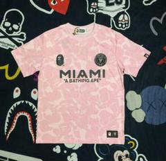 A BATHING APE MIAMI ジャージ 93 MIAMI A Bathing Rare Gorilla Head shirt with t shirt - High
