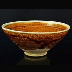 中国　吉州窯　窯変　小碗　C　R4729 中国 吉州窯 窯変 小碗 C R4729