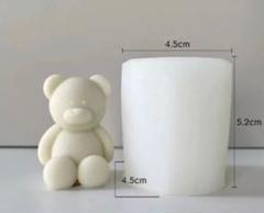 シリコンモールド クマ 熊 bear キャンドル 韓国キャンドル