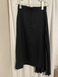HYKE ロングスカート リネン グレー Aライン HYKE ロングスカート リネン グレー Aライン スカート