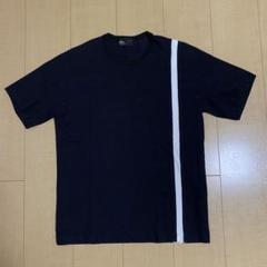 未使用 Kolor カラー 21SS ドッキング カットソー Tシャツ 半袖 21SS カラー kolor ドッキング Tシャツ カットソー ブラック