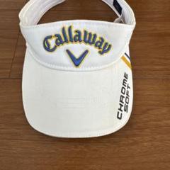 Callaway Chrome Soft バイザー ホワイト
