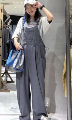 ニコアンド 【be with M】Misayoラクテロサロペット L size