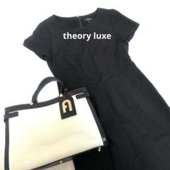 【希少4 XLサイズ】theory ブラックワンピース 4 希少4 XLサイズ】theory ブラックワンピース 4