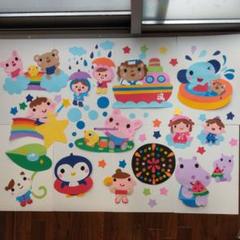 夏に使える!壁面セット 壁面飾り 幼稚園・保育園
