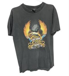 激レア90sハーレーダビッドソンvintage半袖tシャツusa製ブラック古着
