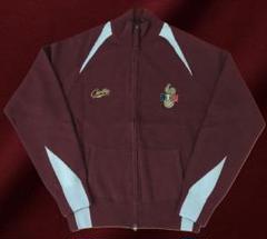Corteiz Finesse Knit ZIP バーガンディ L CORTEIZ FINESSE KNIT ZIP UP BURGUNDY L