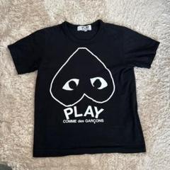 COMME des GARÇONS PLAY Tシャツ 黒 Mサイズ