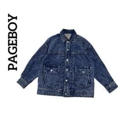 ページボーイ PAGEBOY 21SS BIG Gジャン ケミカル ウォッシュ