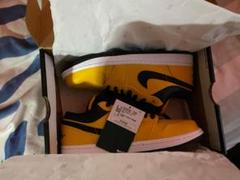 Nike Air Jordan 1 Low イエロー/ブラック US7のサムネイル
