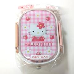 未開封　日本製　顔花　カオハナ キティ 弁当箱 ランチボックス  レトロ　平成 ハローキティ お弁当箱 ランチボックス 1999年製 カオハナキティ