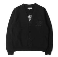 ブラックアイパッチ MOHAIR CARDIGAN BLACK XL BEPFW24TP23-blk-01.jpg
