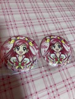 プリキュア キュアドリーム 缶バッジ 2個セット