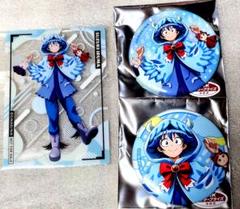 鈴木 入間　雨の日　缶バッジ　HMV 魔入りました！入間くん 鈴木入間 雨の日 デフォ 缶バッジ HMV 魔入りました！入間くん