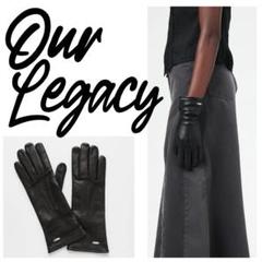 定価4万】OUR LEGACY HER GLOVES グローブ ブラック - メルカリ