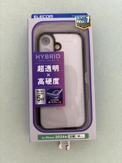 ELECOM HYBRID CLEAR CASE for iPhone 2024