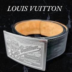 美品✨ ルイヴィトン ベルト サンチュール シルバー金具 バックル ブラック 楽天市場】LOUIS VUITTON ルイ ヴィトン タイガ サンチュール
