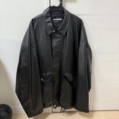 合皮vintage single riders stand jacket（ブルゾン）｜ADRER