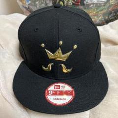 キングサイズ　New Era 9FIFTY ブラックキャップ