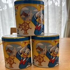 東京ディズニーリゾート ドナルドダック 缶 3個セット 中身無し