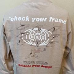 bal バランスウエアデザインロンT Made in USA ビンテージ 90sのサムネイル