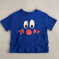 TINY COTTONS 青 Tシャツ 2Y