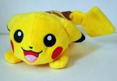美品 ピカチュウ ぬいぐるみ 寝そべり ポケモン タカラトミー