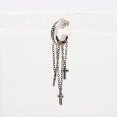 美品!ジャスティンデイビス SEJ480 DANGLING CROSS ピアス DANGLING CROSS ピアス | ジャスティン デイビス（JUSTIN DAVIS