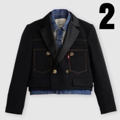 サイズ 2 Levi's sacai Matelasse サカイ リーバイス