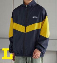 新品　Anchor Smith ビッグシルエット　ブルゾン　ネイビー系　L
