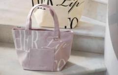 名古屋限定 Her lip to/Daily rogo tote/rose Her lip to - 名古屋 限定 HLT DAIRLY LOGO TOTE roseの通販 by