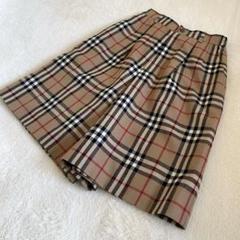 【希少美品】バーバリーズ/OLD(90s)Bロゴ柄キュロット/ショートパンツ/M 想像を超えての ショートパンツ バーバリーキッズ キュロット 3Y