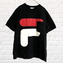 フィラ クルーネック 半袖 プリントTシャツ 胸ポケ 綿100% ユニセックス
