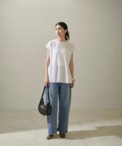 【WEB限定】今期新品未使用！フレンチスリーブペプラムTシャツ