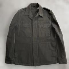美品 A.P.C コットンリネン ミリタリージャケット APC ネイビー A.P.C アーペーセー コットンリネン ミリタリージャケット