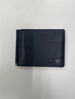 ⭐️未使用級⭐️ PORTER CURRENT マネークリップ ブラック レザー