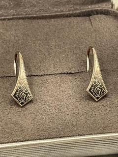 ◇希少品◇agete K10 フックピアス アカンサスモリス YG 完売品 ◇希少品◇agete K10 フックピアス アカンサスモリス YG 完売品