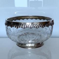 ✯ 極レア 銀 シルバー Baccarat オールドバカラ 丸鉢 ボウル ✯