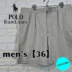 V760【Polo Ralph Lauren】ショートパンツ【メンズ36】